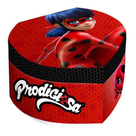 Miraculous Ladybug Heart Shaped Jewellery Box £5.99